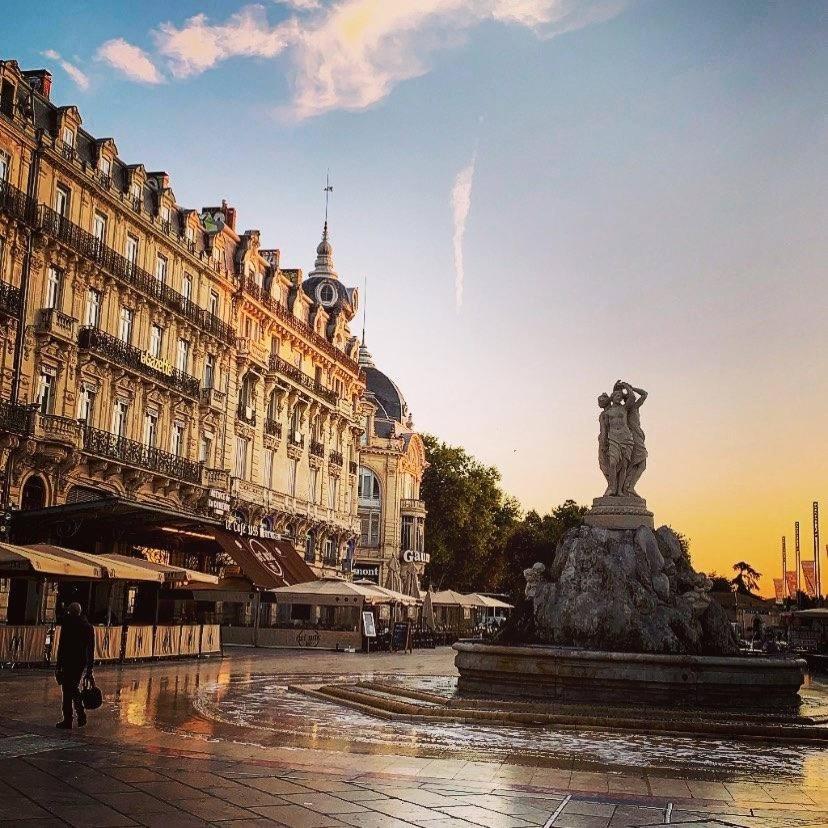Ferienwohnung Le Havre De Paix Montpellierain - Terrasse Et Parking Prive Exterior foto